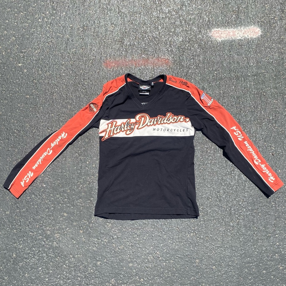 Women’s Harley Davison tight fit long sleeve 😍